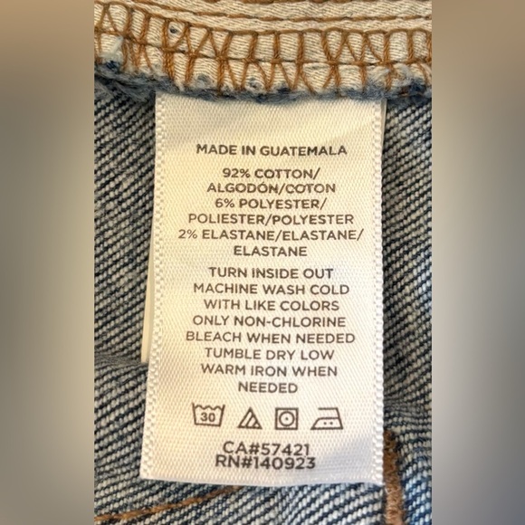 NWT LOFT Curvy Skinny Crop Slim Pocket Ankle Scrunch Denim Jeans, Size 4/27 - Picture 9 of 12